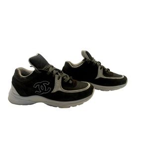 Chanel sneakers Dark Olive Green size 42